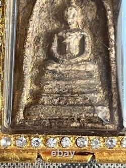 PHRA SOMDEJ WAT Rakhang! Phim Yai, OLD RARE THAI AMULET ANTIQUE BUDDHA
