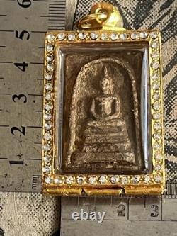 PHRA SOMDEJ WAT Rakhang! Phim Yai, OLD RARE THAI AMULET ANTIQUE BUDDHA