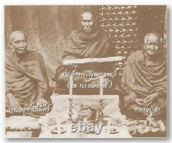 PHRA SOMDEJ Wat Rakang Pim Prok Poh 118Yrs Cer. Card LP TOH Thai Amulet Buddha