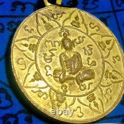 PRA-Genuine-LP-Rare- Kalaitong-Monk- year-b-e-2514-Talisman-Thai-Buddha-Amulet