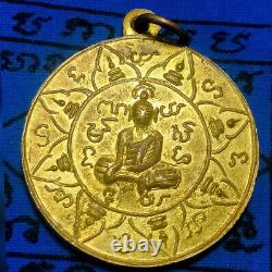 PRA-Genuine-LP-Rare- Kalaitong-Monk- year-b-e-2514-Talisman-Thai-Buddha-Amulet