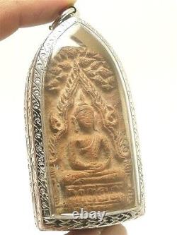 Phra Buddha Chinnaraj Blessed Thai Powerful Amulet Rich Peaceful Success Pendant