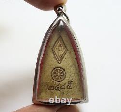 Phra Buddha Chinnaraj Indochine Blessed 1942 Thai Magic Yant Real Amulet Pendant