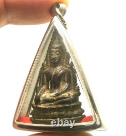 Phra Buddha Chinnaraj Thai Famous Amulet Buddhist Pendant Lucky Rich Happy Love