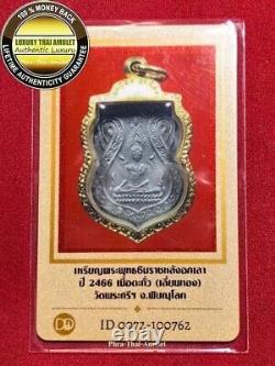 Phra Buddha Chinnarat Aoglaos Lp Suk Wat Parklongmakhantao 2466 Real Thai Amulet