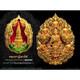 Phra Buddha Miracle Gold Mantra Amulet With Plastic Laser Case Water Proof