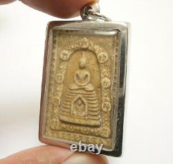 Phra Buddha Nimit Mongkol 9 Magic Sarika Yant Lp Toh Blessed 1979 Thai Amulet 2