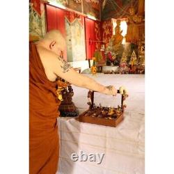 Phra Buddha bestow blessing Artistry Pendant LP Wichit Anuchato Thai Amulet