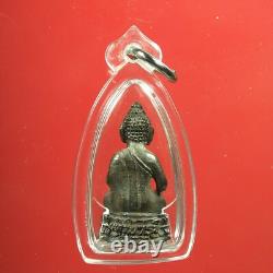 Phra Chaiwat (Nuer Nava)LP Koon wat banrai. BE 2536 Thai buddha amulet&card #3