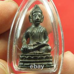 Phra Chaiwat (Nuer Nava)LP Koon wat banrai. BE 2536 Thai buddha amulet&card #3