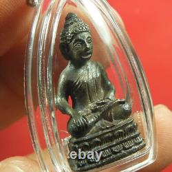 Phra Chaiwat (Nuer Nava)LP Koon wat banrai. BE 2536 Thai buddha amulet&card #3
