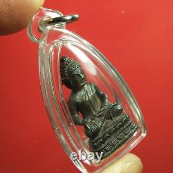 Phra Chaiwat (Nuer Nava)LP Koon wat banrai. BE 2536 Thai buddha amulet&card #3