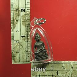 Phra Chaiwat (Nuer Nava)LP Koon wat banrai. BE 2536 Thai buddha amulet&card #3