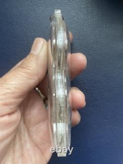 Phra Chiang Seen Thai Buddha Amulet-Old &Worn-In Plastic Case-As Is