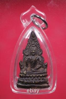 Phra Chinnaraj Wat Phrasrimaharaj (BE 2495). Thai Buddha Amulet Card #2