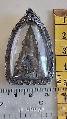 Phra Chinnaraj Wat Suthat Bangkok yr 2485 Sing sam (3)Thai Buddha Amulet