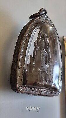 Phra Chinnaraj Wat Suthat Bangkok yr 2485 Sing sam (3)Thai Buddha Amulet