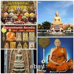 Phra Chinnarat + King Rama 5 BE. 2535, LP Pae Wat pikuntong, Thai Amulet Buddha