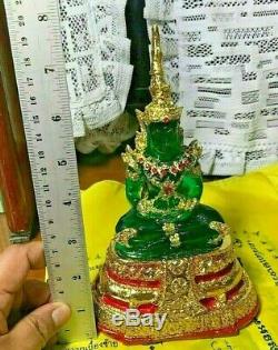 Phra Kaew Morakot Seasons Buddha Protect Love Thai Amulet Rich Magic Devil Green