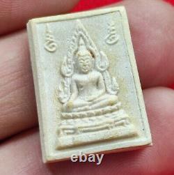 Phra Kam Khao Chinnarat Buddha Lp Lersri Lingdam Wat Thasung Be. 2533 With Card