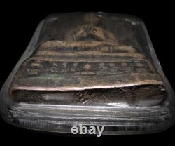 Phra Kan Phai LP Pina Wat Sanom Lao Rare Buddha 1984 Big Pendant