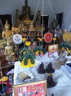 Phra Khun Paen LP Moon Wat Banjan Old Thai Amulet Buddha Antique Talisman Love