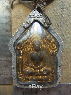 Phra Khun Paen Phan L P Tim, Wat Rahanrai Takroot, Thai Buddha amulet year 2518