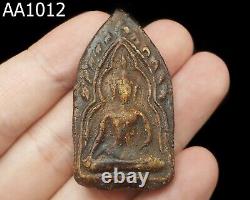 Phra Khun Paen Phan Wat Ban Krang Supanburi Talisman Thai Buddha Amulet #aa1012a