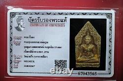 Phra Khunpaen LP Koon wat banrai 2536 Thai buddha amulet& Card#2