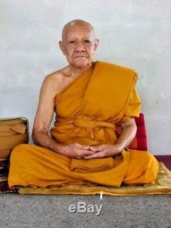 Phra Khunpaen Leklai LP Ong Luck Rich Charm Protect Thai Buddha Amulet Pendant
