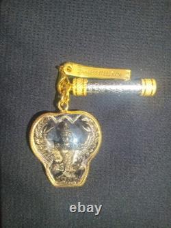 Phra Koh Loi Thai Buddha Amulet Talisman Charm Garuda Pendant Safety