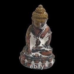 Phra Kring Barami 80 Thai Buddha Amulet Pendant Protection Lucky Talisman BE2536