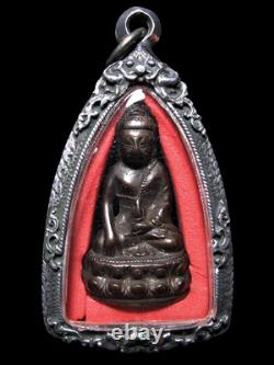 Phra Kring LP Reum Wat Chukka Choe 1984 Thai Buddha Amulet with Certificate Card