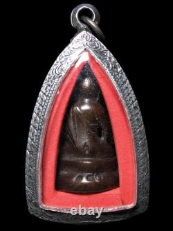 Phra Kring LP Reum Wat Chukka Choe 1984 Thai Buddha Amulet with Certificate Card