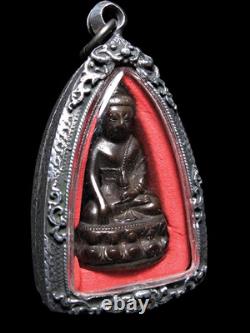 Phra Kring LP Reum Wat Chukka Choe 1984 Thai Buddha Amulet with Certificate Card