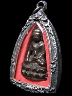 Phra Kring LP Reum Wat Chukka Choe 1984 Thai Buddha Amulet with Certificate Card