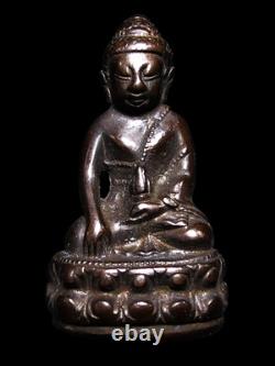 Phra Kring LP Reum Wat Chukka Choe 1984 Thai Buddha Amulet with Certificate Card