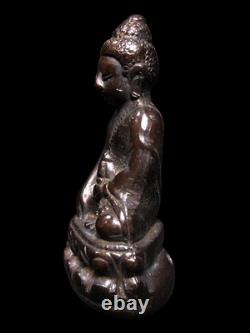 Phra Kring LP Reum Wat Chukka Choe 1984 Thai Buddha Amulet with Certificate Card