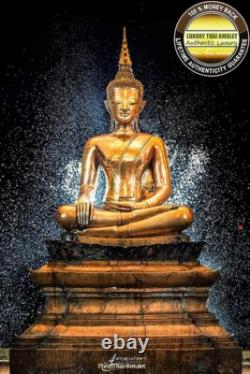 Phra Kring Lp Phrasai Wat Phochai 2531galaithong Statue Magic Buddha Thai Amulet