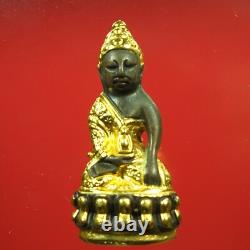Phra Kring Pavares, Wat Bowanniwet Gold, Thai Buddha amulet, Thai amulet #08