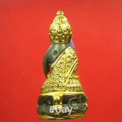 Phra Kring Pavares, Wat Bowanniwet Gold, Thai Buddha amulet, Thai amulet #08