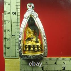 Phra Kring Pavares, Wat Bowanniwet Gold, Thai Buddha amulet, Thai amulet #08