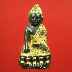 Phra Kring Pavares, Wat Bowanniwet Gold, Thai Buddha amulet, beautiful! #10