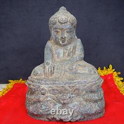 Phra Kring Statue Holy Buddhism Talisman Rare Collectible Brass Buddha amulet