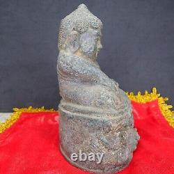 Phra Kring Statue Holy Buddhism Talisman Rare Collectible Brass Buddha amulet