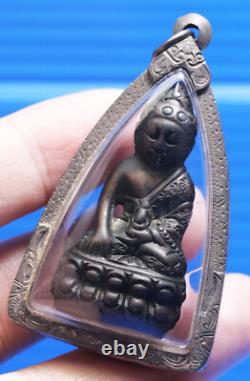 Phra Kring, Talisman, Thai, Buddha, Rare, Pendant, Amulet, blessed, Lucky, Buddhism, Wat