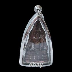 Phra Kring Thai Buddha Amulet Pendant Lucky Holy Prosperity Talisman BE 2543 NEW