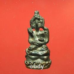 Phra Kring Tuktan Lp Aun, Nur Tohong dang BE. 2548. Thai Buddha amulet & card #1