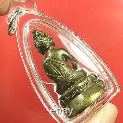 Phra Kring loungpor Pae Of Wat Phikulthong BE 2539, Thai buddha amulet. Card#10