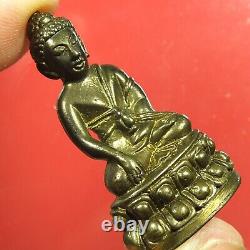 Phra Kring loungpor Pae Of Wat Phikulthong BE 2539, Thai buddha amulet. Card#10